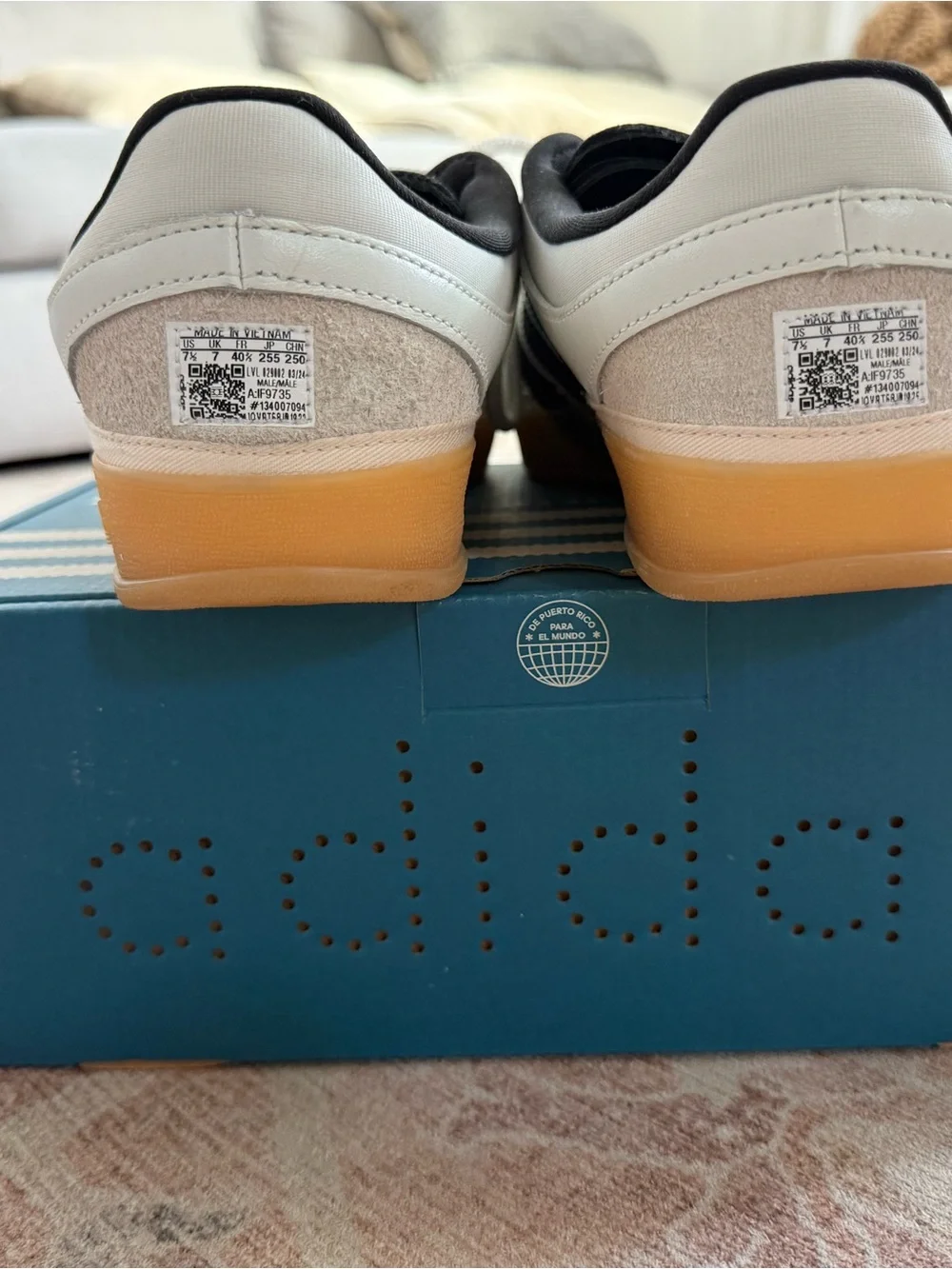 Bad Bunny Adidas Gazelles
